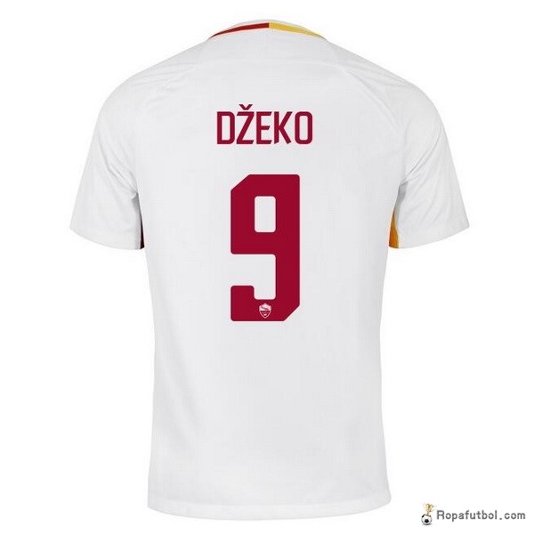 Camiseta As Roma Replica Segunda Ropa Dzeko 2017/18